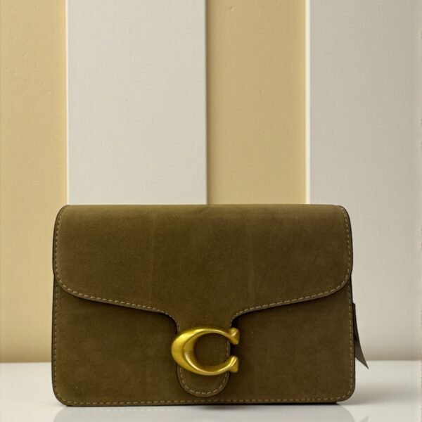 Sude coach bag