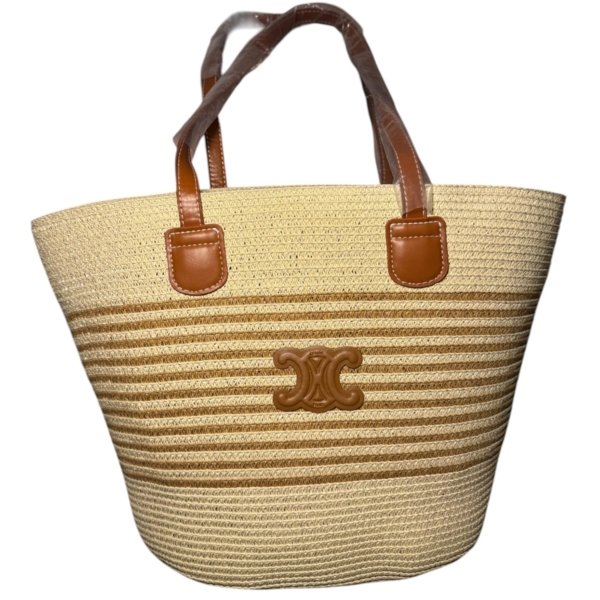 Celine Raffia Tote