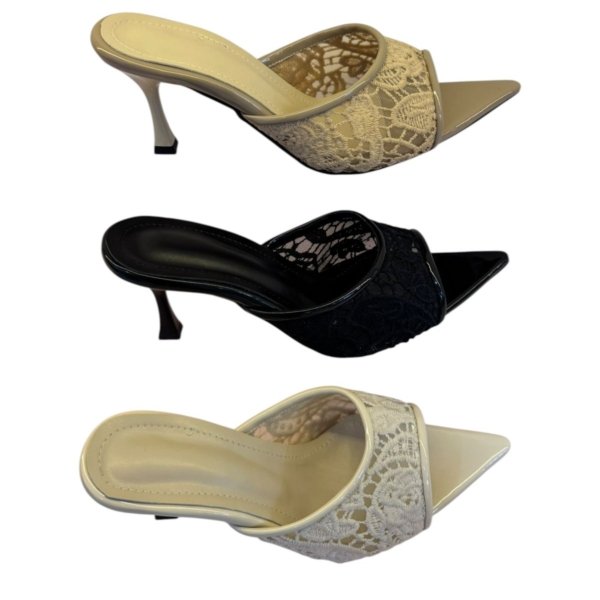 Lace Mules