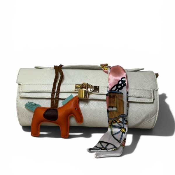 Hermès Barrel Clutch